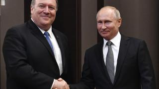 Помпео разкри подробности за разговорите си с Путин в Сочи