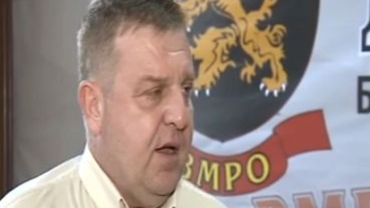 Каракачанов с горещ коментар за резултата на ВМРО на евровота 