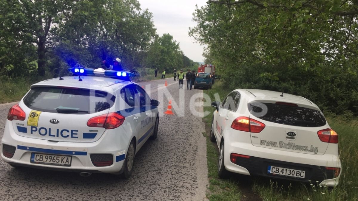Кола се разцепи при зловещ удар в дърво край Враца, има загинал (СНИМКИ)