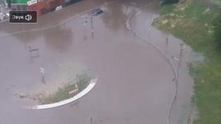 В Стара Загора, и не само, вчера бе истински апокалипсис (СНИМКИ/ВИДЕО)