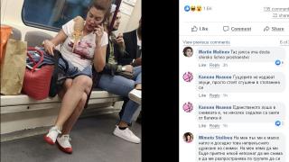 Само в БЛИЦ! Столичанка вбеси мрежата с екзотичен домашен любимец в метрото (СНИМКА)