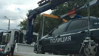 Чудо невиждано с полицейска патрулка в Пловдив (СНИМКИ)