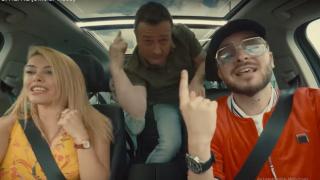 Рачков друса луди гюбеци в колата с Криско и Джуди Халваджиян (ВИДЕО) 