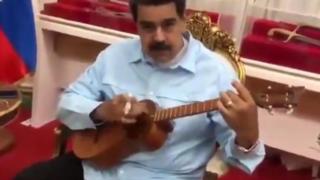 Мадуро подари китара на Роджър Уотърс