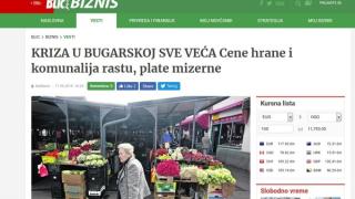 Сръбският "Блиц" тръби: Страшна криза в България, мизерия е! 