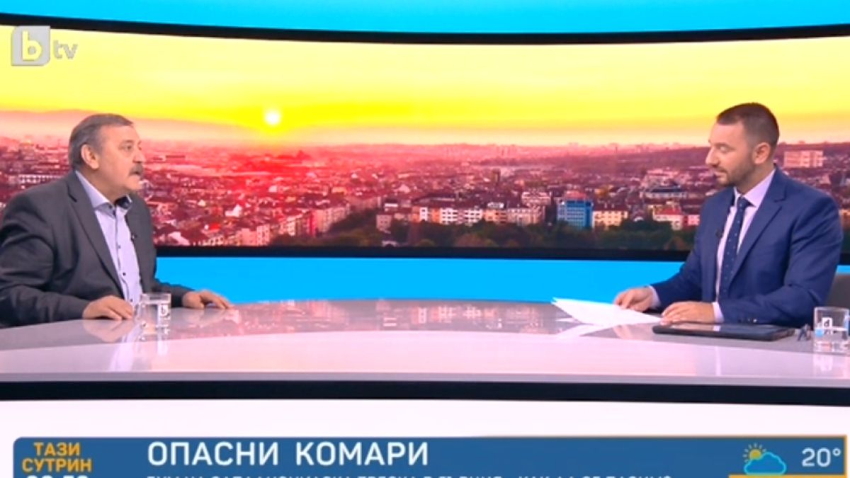 Проф. Кантарджиев проговори за опасните комари, но Хекимян го прекъсна с шокиращ въпрос