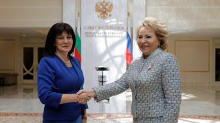 Цвета Караянчева с горещ коментар след срещата си с Матвиенко 