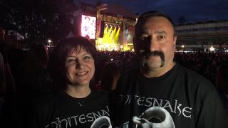 Цвета Караянчева куфее на концерт на Whitesnake (СНИМКА/ВИДЕО)