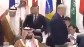 Тръмп разигра саудитския принц на G20 (ВИДЕО)