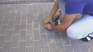 Мъж чу стенания под тротоара, разбута плочките, изрови дупка и онемя от изненада