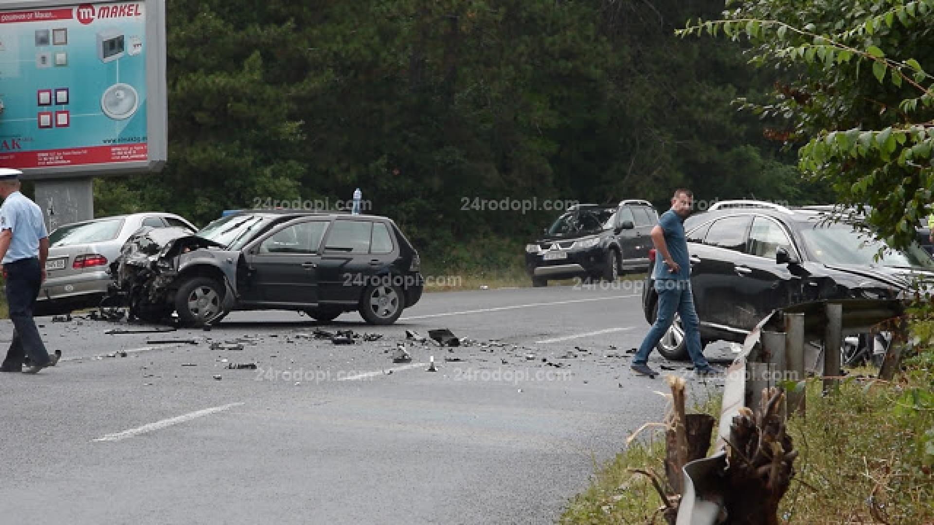 Зверски пиян шофьор причини страшно меле на входа на Кърджали (СНИМКИ/ВИДЕО)