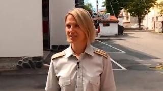 Красиви дами станаха началници в родната пожарна (ВИДЕО)