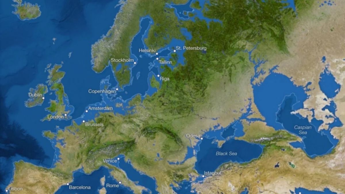 NASA вещае апокалипсис, изчезват цели градове и държави (КАРТИ)
