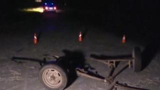 Страшна трагедия на подбалканския път заради каруца (СНИМКИ/ВИДЕО)