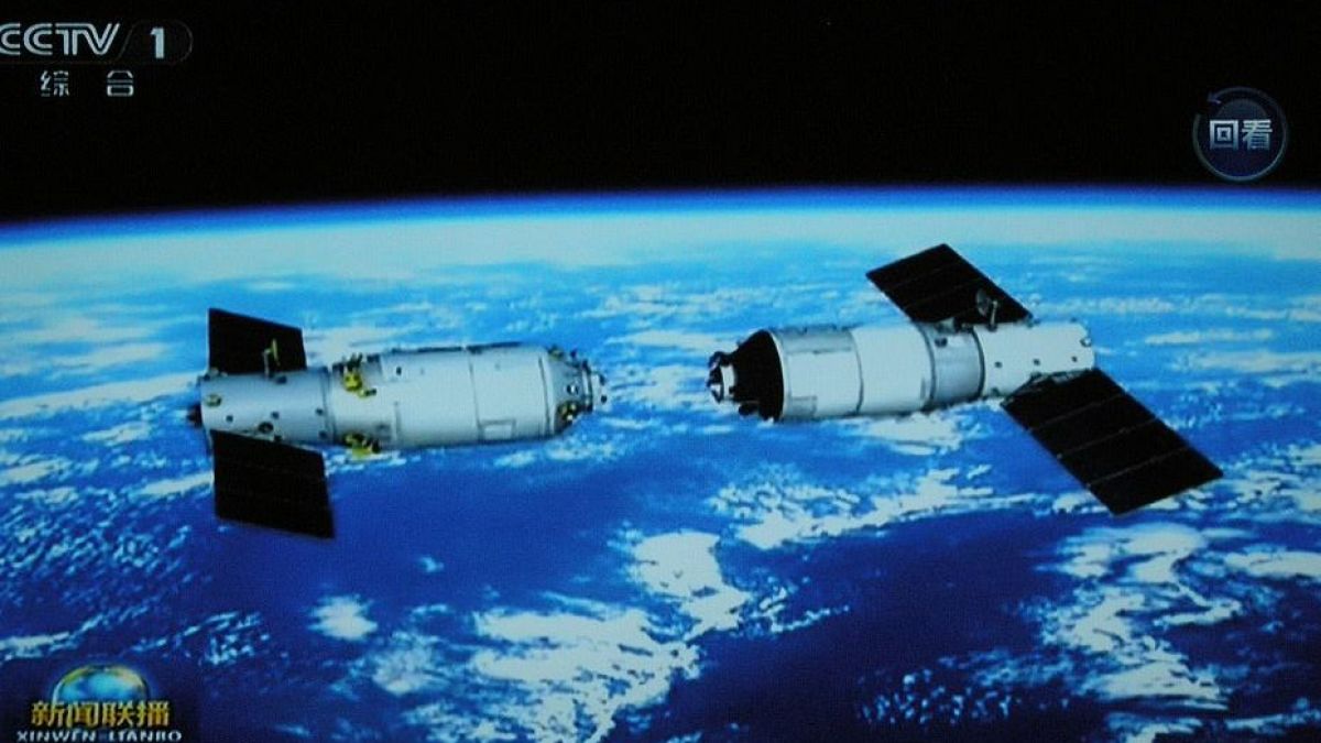 Китайски космически апарат пада с бясна скорост към земята, всеки момент ще…