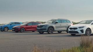 Уникален тест за скорост: Kodiaq RS, ProCeed GT, Focus ST Line и Q3 ВИДЕО