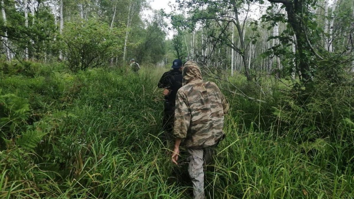 Пенсионерка цяло денонощие ръмжа с мечка в блато, за да се спаси! КАДРИ