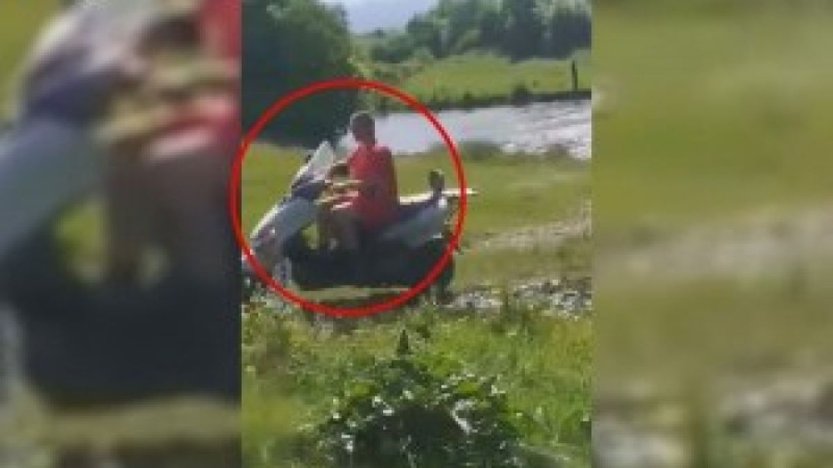 Син на полицай №1 в Самоков грозно потъпка закона ВИДЕО