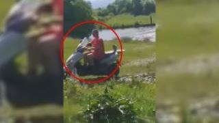 Син на полицай №1 в Самоков грозно потъпка закона ВИДЕО