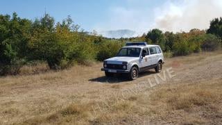 Хасковско пламна като Гърция СНИМКИ