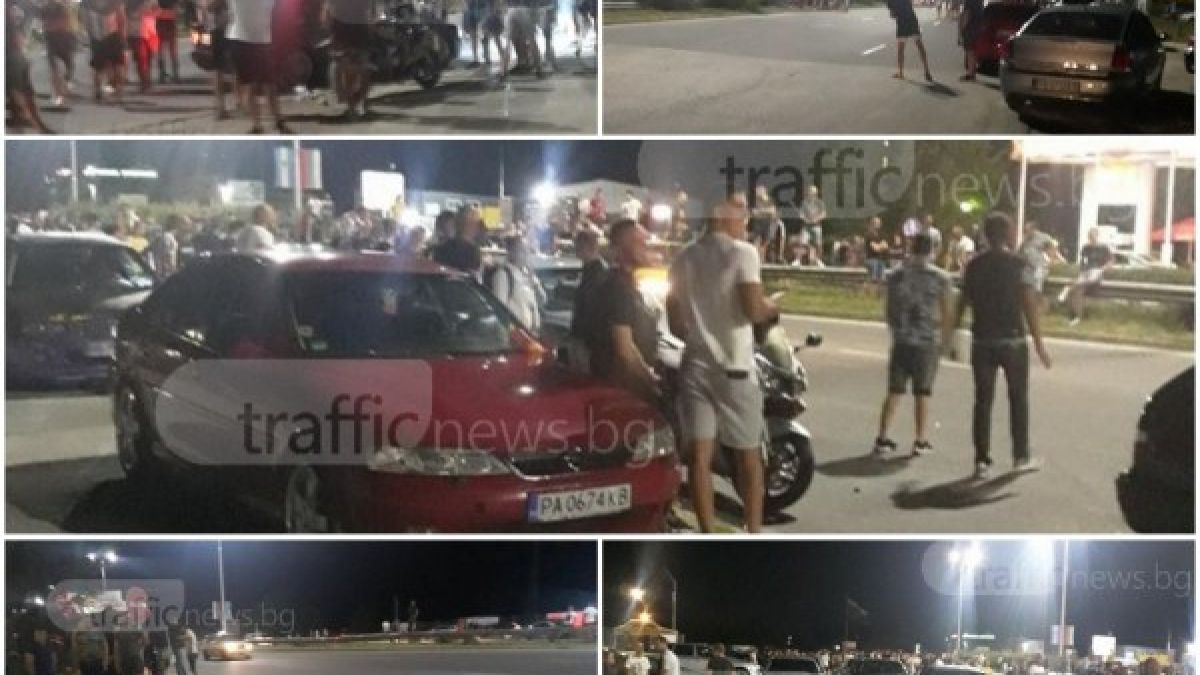 Среднощни незаконни гонки с награди от по 3 бона втрещиха Пловдив СНИМКИ