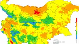 КАРТА показа къде България може да пламне днес