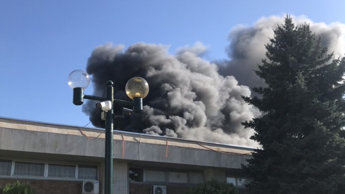 Огнен ад в огромен санаториум в Павел баня СНИМКИ 