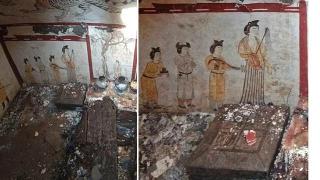 Разкопаха детска площадка и откриха гробница с хилядолетна история СНИМКИ