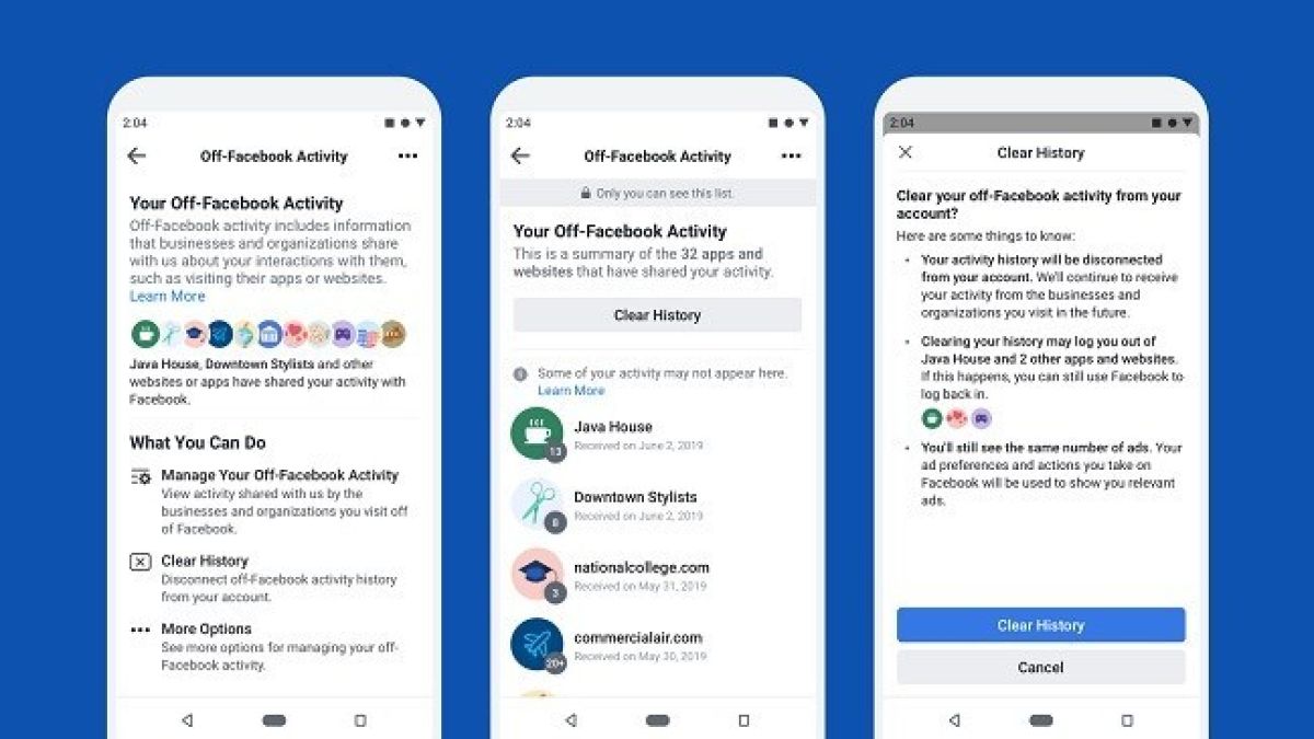 Падна една тайна за новата функция Clear History във Facebook