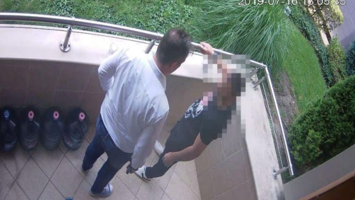 Записи от камерата малко след ареста на Кристиян между шеф и служител на ТАД Груп, лъсват скандални неща