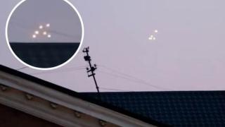 Голям брой НЛО налазиха Крим ВИДЕО