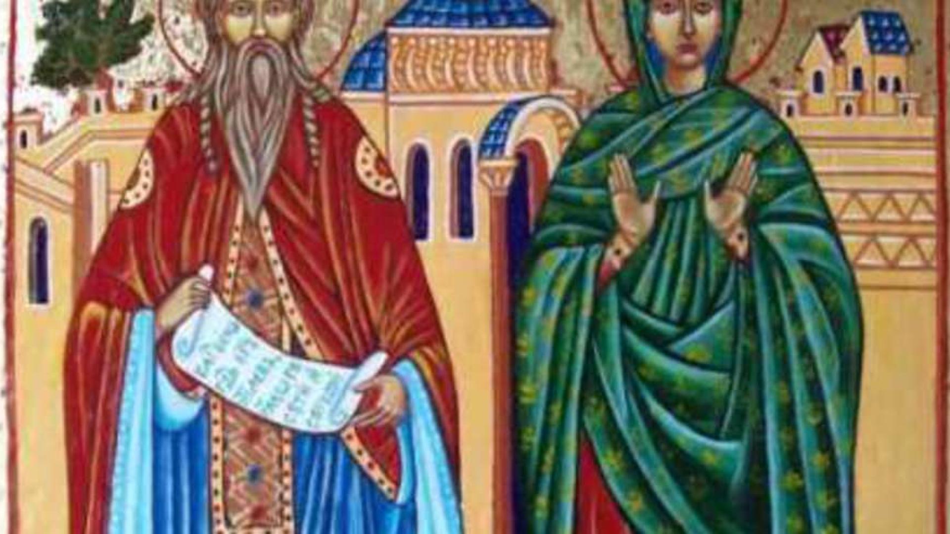 Прекрасни имена черпят днес за родителите на Св. Йоан Кръстител