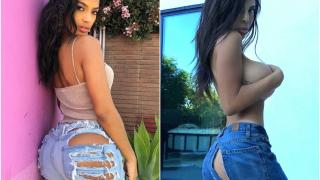 Новата скъсана мода улесни живота на мацките с хубави дупета СНИМКИ 18+