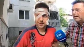 Опасност дебне пловдивчани на улица "Охрид" ВИДЕО