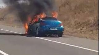 Огнен ад на АМ "Тракия" ВИДЕО 