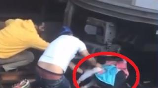 Кошмар! Баща се хвърли с 5-годишното си дете под влака, последва нещо невиждано ВИДЕО