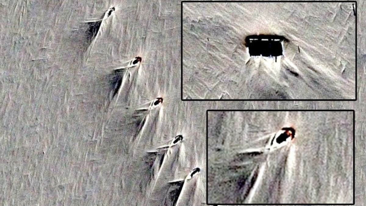 Мистериозната военна база на Антарктида пак се показа изпод снега СНИМКИ