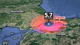 Множество вторични земетресения след силния трус вчера