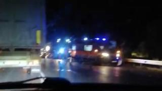 Извънредно! Тежка катастрофа на пътя Русе-Разград, пожарникари вадят...