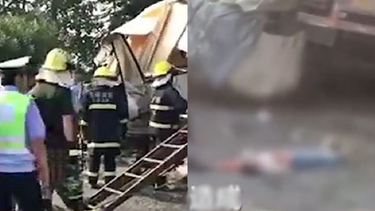 Невиждана касапница с много жертви в Китай след зверски сблъсък СНИМКИ