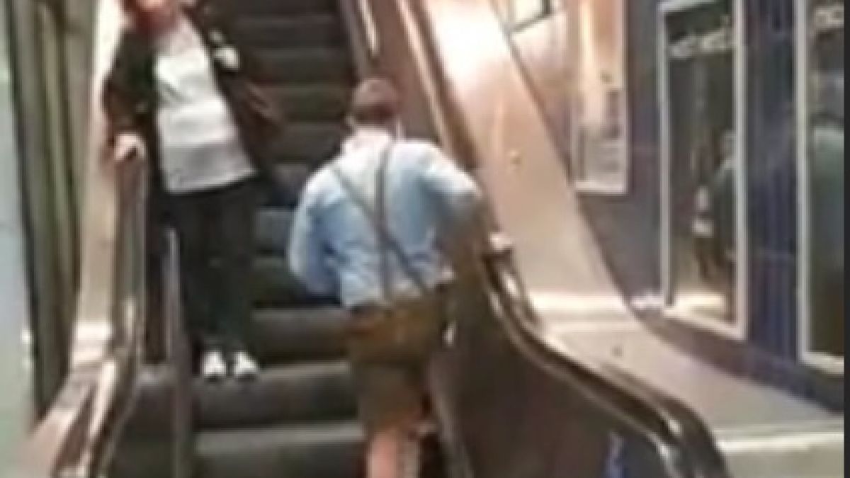 Пиян немец изуми света с подвига си ВИДЕО