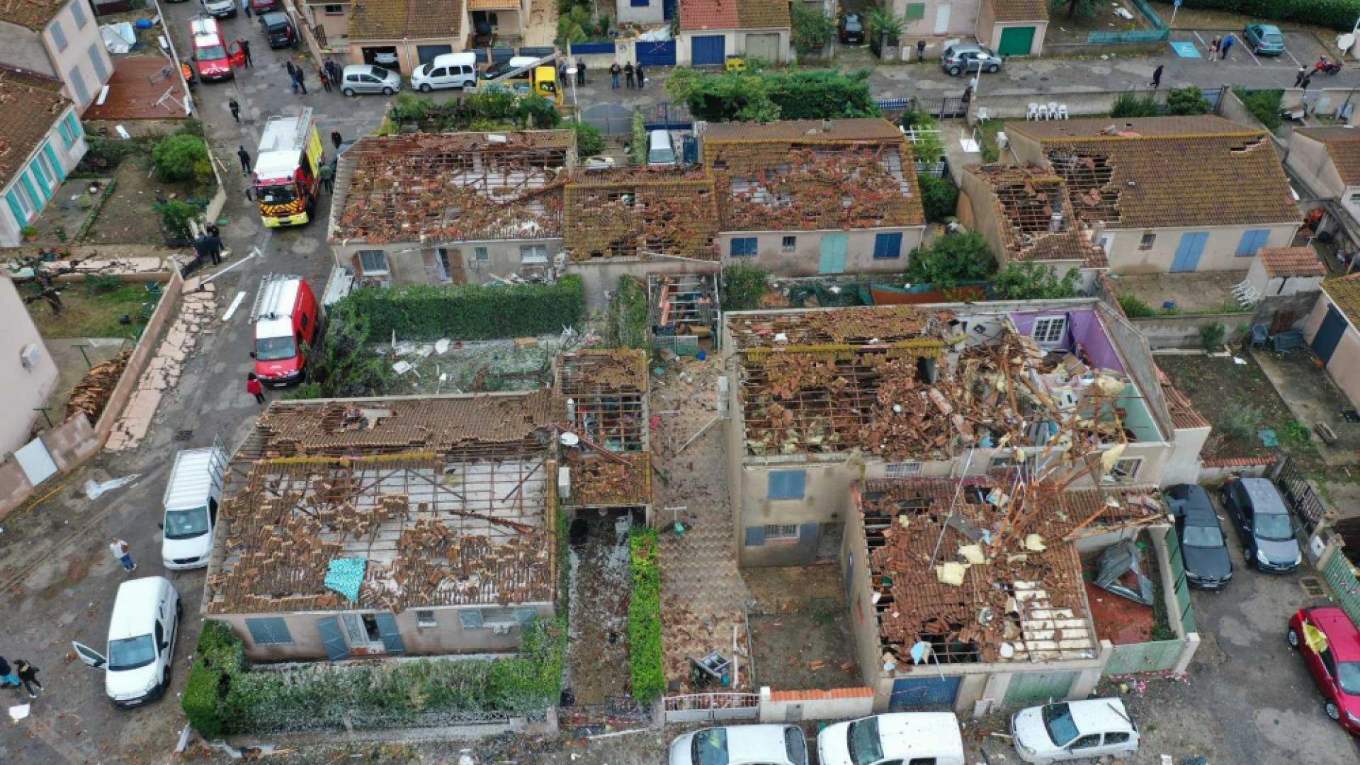 Невиждана стихия мина през Франция и не остави нищо по пътя си СНИМКИ