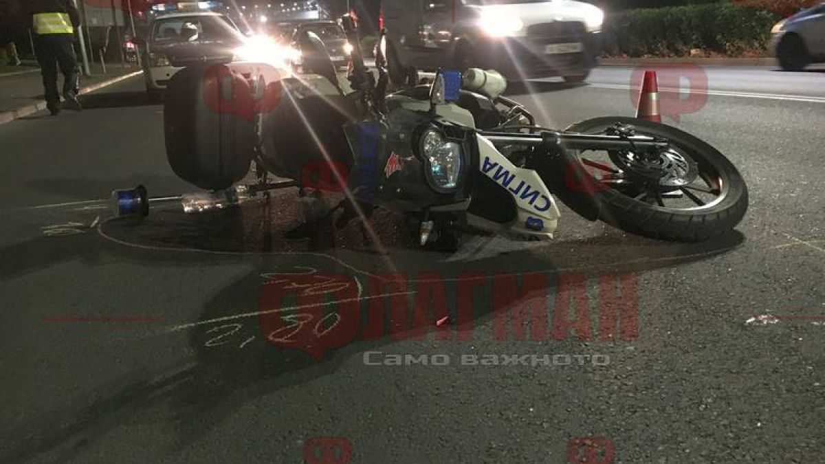 Първи СНИМКИ от мелето с полицай в Бургас 