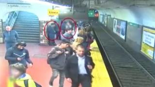 Ужасяващ инцидент в метрото на Буенос Айрес ВИДЕО