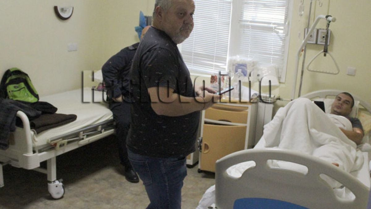 Първа СНИМКА на крадливия полицай, скочил от тераса след провален обир 