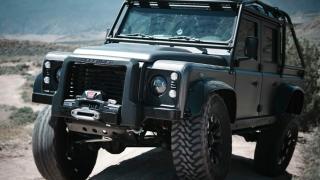 "Черната мамба": един много рядък проект на базата на Land Rover Defender" 6×6