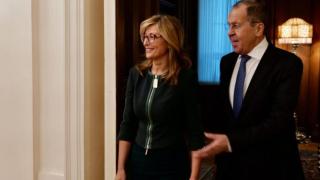 Ето какво си казаха Захариева и Лавров при историческото й посещение