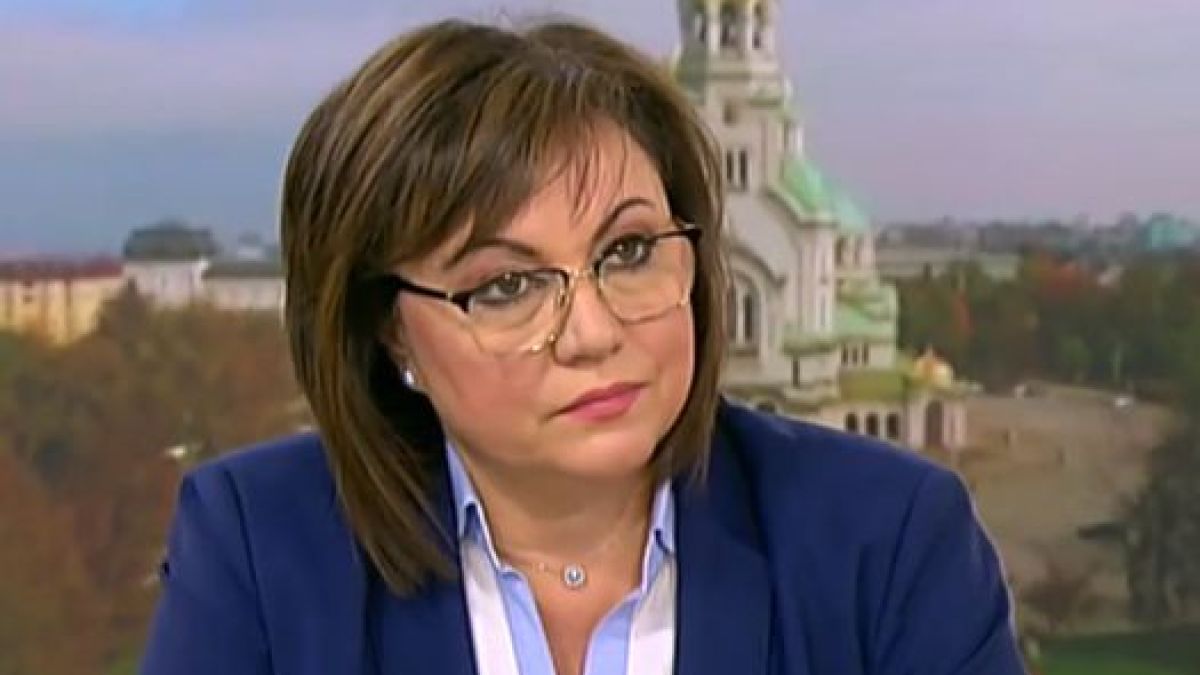 Изненада! Нинова обяви за кого ще гласува, ако се стигне до балотаж в София 