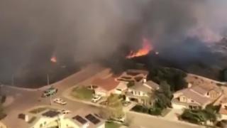 Обявиха извънредно положение за района на Лос Анджелис и Сонома ВИДЕО