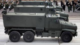 Русия достави полицейски бронирани автомобили в Сирия